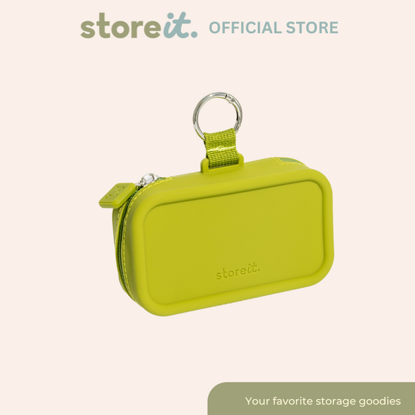 store it Mini Cloud Organizer Keychain - Matcha Green
