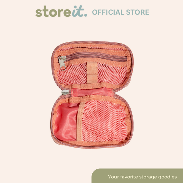 Store It Mini Cloud Organizer Keychain - Watermelon Pink
