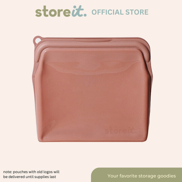 store it OG Silicone Bag Packed 900ml - Rosedust (Opaque)