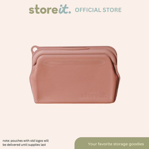 store it OG Silicone Bag Small 330ml - Rosedust (Opaque)
