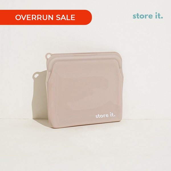store it OVERRUN SALE Store It Silicone Bags (items with minor physical damage like scratches stains uneven shape)