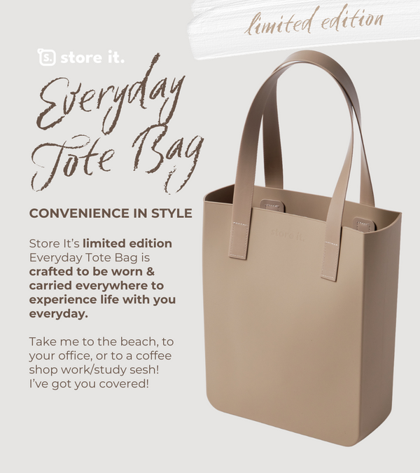 Store It Store It Everyday Tote Bag (Silicone Tote Bag)