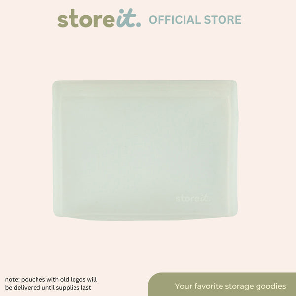 store it Flat Matte Silicone Bag 1000ml - Coco White
