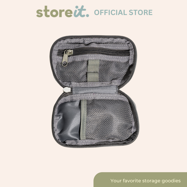 Store It Mini Cloud Organizer Keychain - Cool Grey