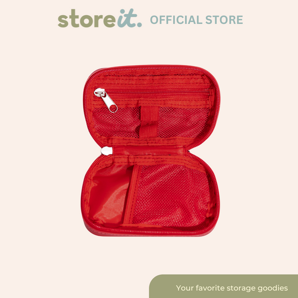 Store It Mini Cloud Organizer Keychain - Crimson Red
