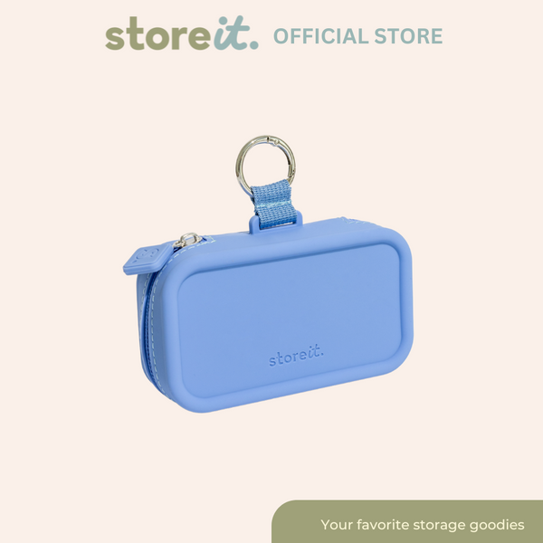 store it Mini Cloud Organizer Keychain - Sky Blue