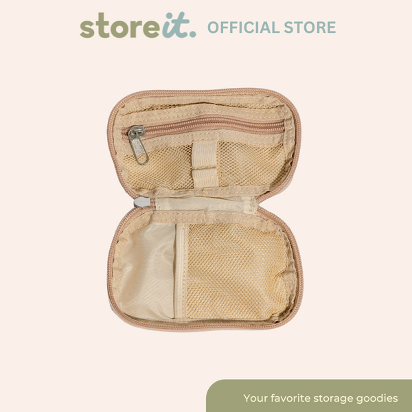 Store It Mini Cloud Organizer Keychain - Taupe Beige