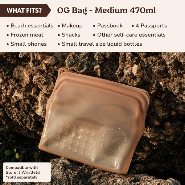 Store It OG Silicone Bag Medium 470ml - Cookie Dough