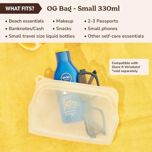 Store It OG Silicone Bag Small 330ml - Zest Orange