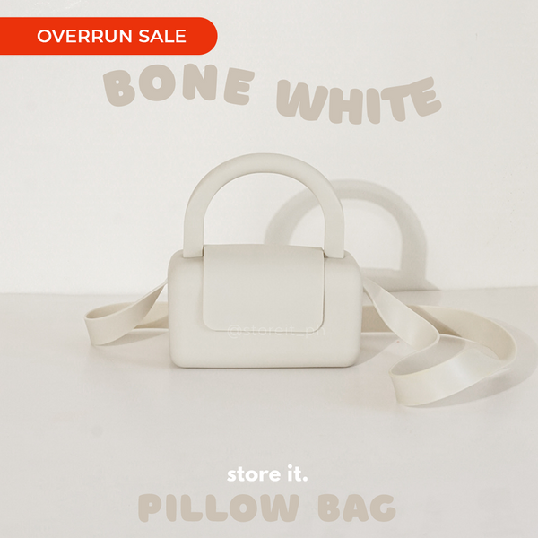 store it OVERRUN Store It Pillow Bag - Bone White