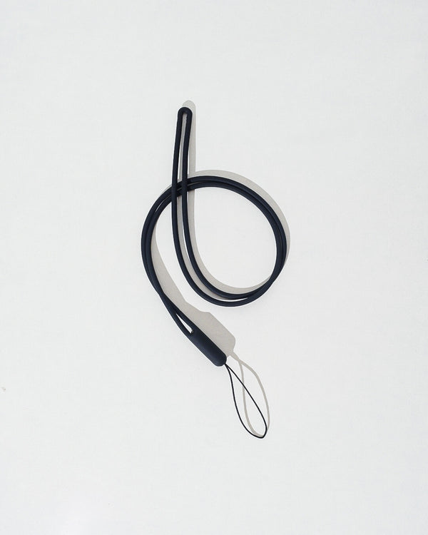 Store It Silicone Lanyard - Black