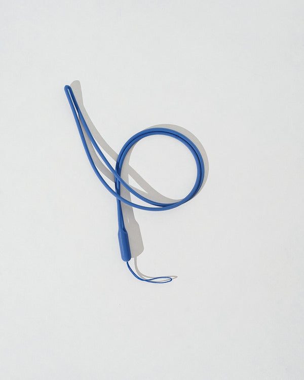 Store It Silicone Lanyard - Blue
