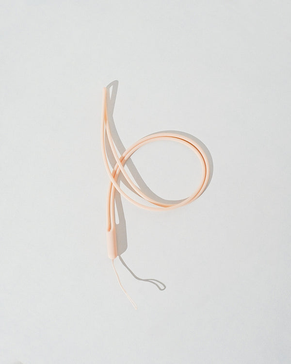 Store It Silicone Lanyard - Nude Pink