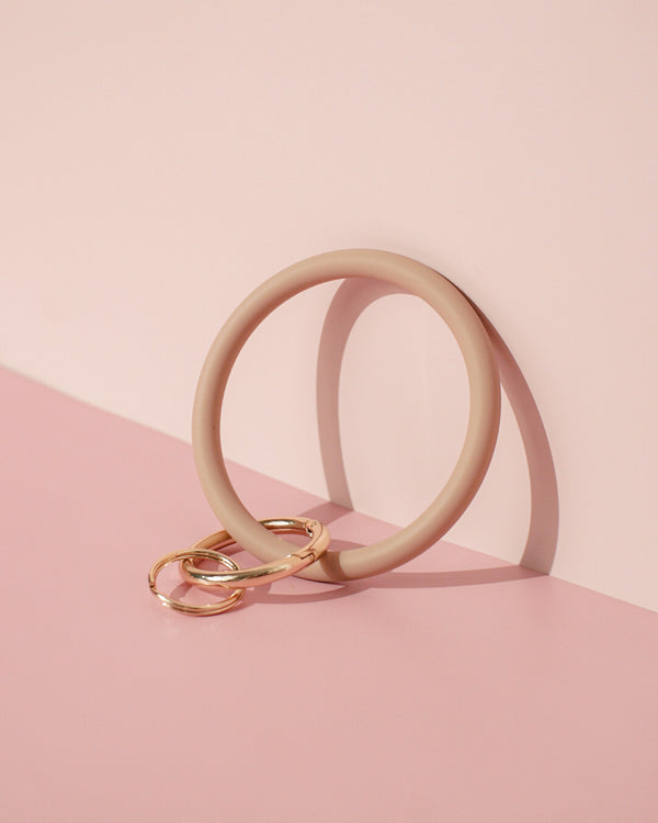 Store It Silicone Wristlet Keychain - Cookie Dough