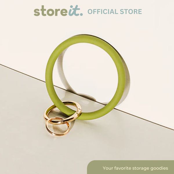 Store It Silicone Wristlet Keychain - Olive