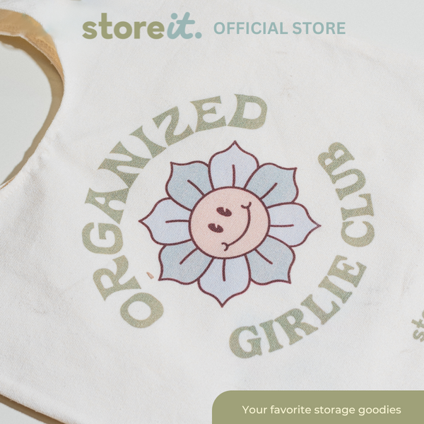 Store It Store It Organized Girlie Canvas Tote Bag