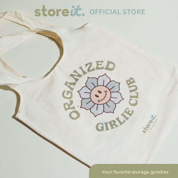 store it Store It Organized Girlie Canvas Tote Bag