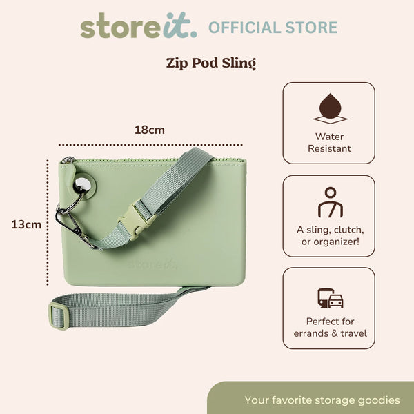 Store It Zip Pod Sling - Jet Black