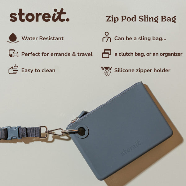 Store It Zip Pod Sling - Tea Green