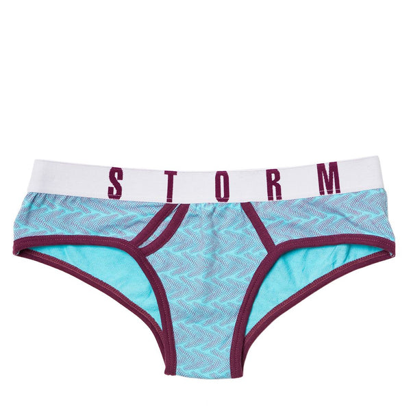 storm AROA BRIEFS AQUA XS - 6MG0002
