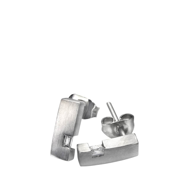 storm BAGUETTE DIAMOND EARRING