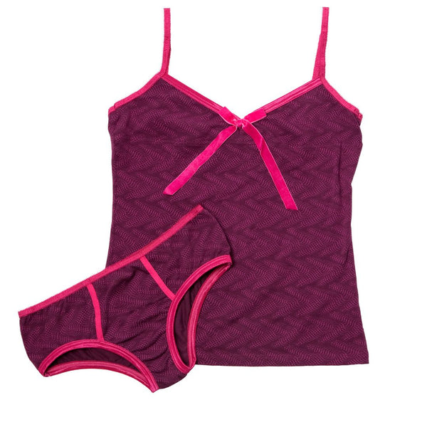 storm DIVYA CAMI SET PLUM L - 6MG0014