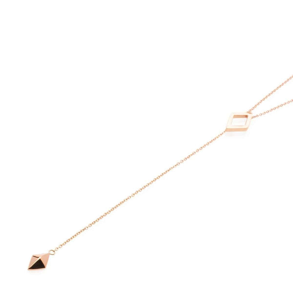 storm LUNA NECKLACE ROSE GOLD
