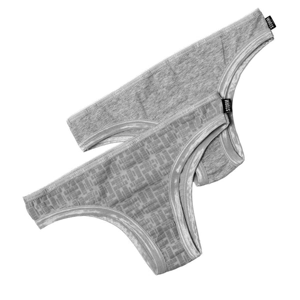 storm MARNIE BRIEFS GREY S - 6MG0001