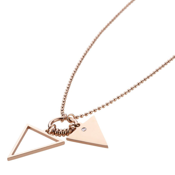 storm ROHAISE NECKLACE ROSE GOLD