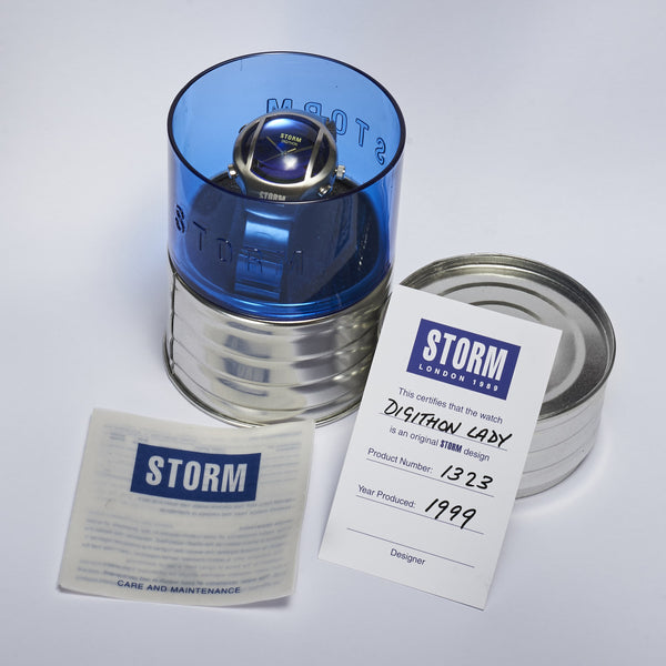 Storm VINTAGE DIGITHON LADY BLUE METAL