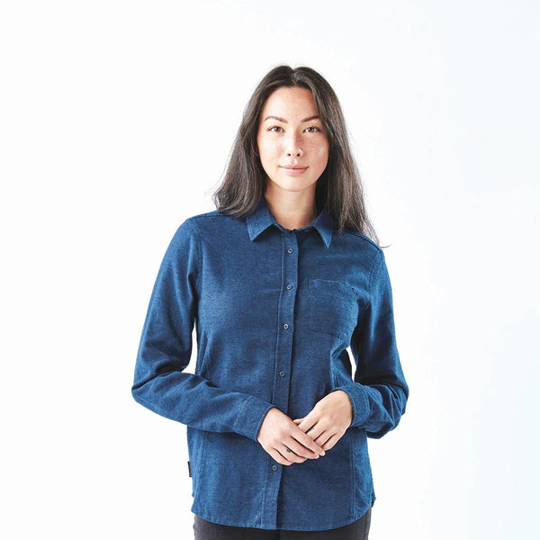 stormtech Women's Dockyard L/S Twill Shirt - SXW-1W