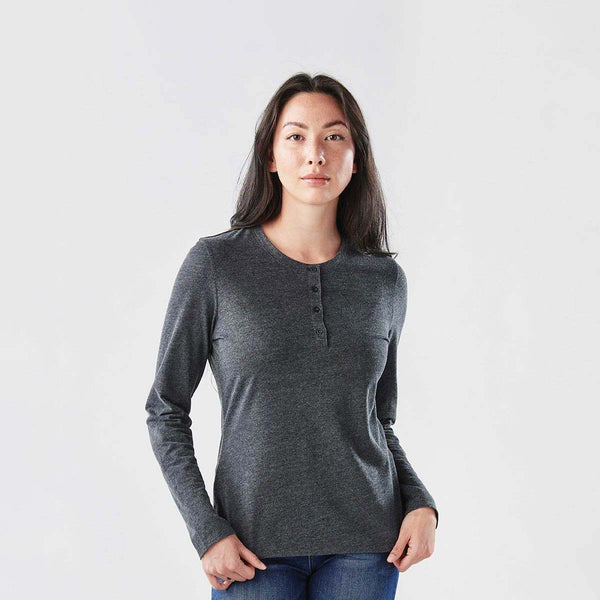 stormtech Women's Torcello L/S Henley - TGH-1W