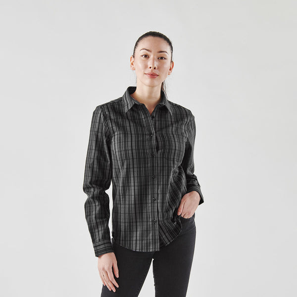 stormtech Women's Muirfield Performance Long Sleeve Shirt - SDR-1W