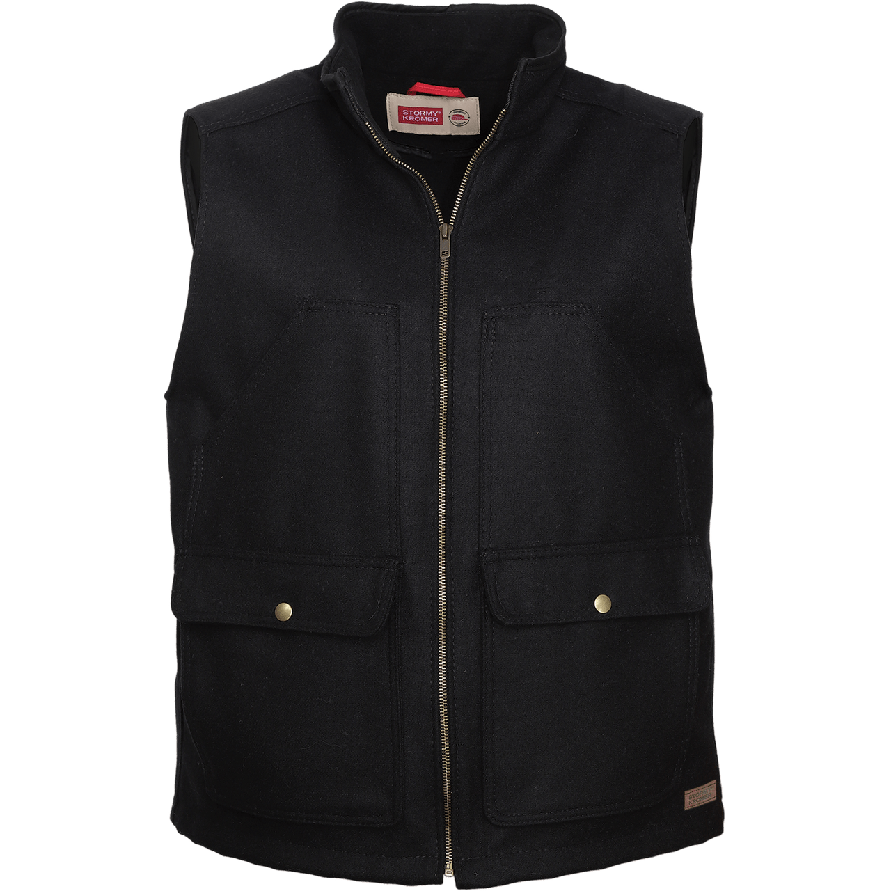stormy kromer The Steelhead Wool Vest