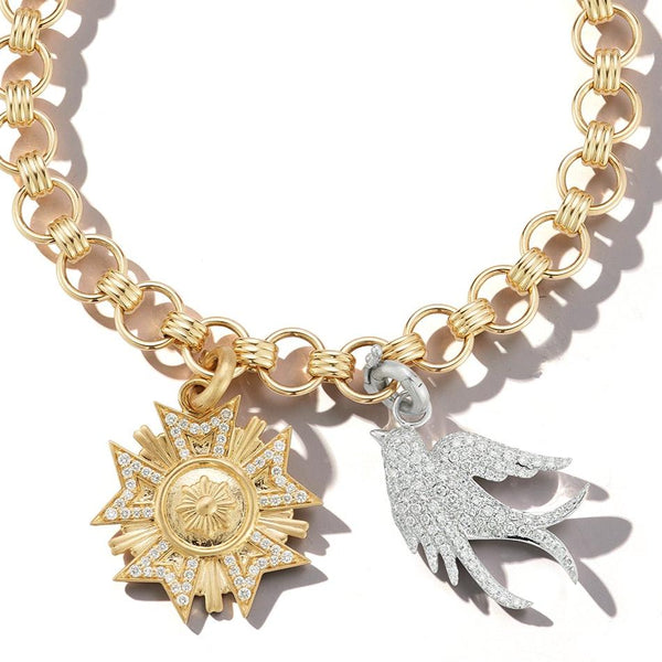 Storrow 14K White & Yellow Gold Birdie Florence & Everett Chain Bracelet