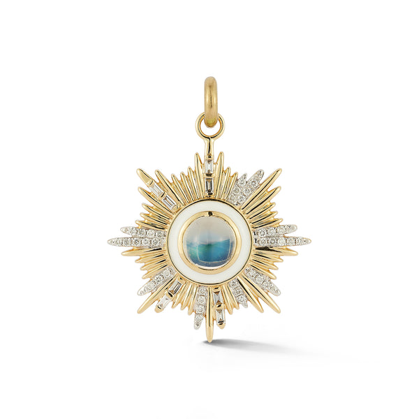 Storrow 14K Everett & Victoria Medallion Necklace