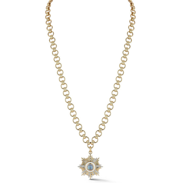 storrow 14K Everett & Victoria Medallion Necklace
