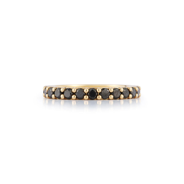 Storrow 14K Gold Black Diamond Isabel Ring