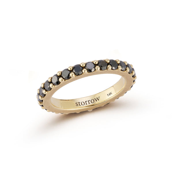 storrow 14K Gold Black Diamond Isabel Ring