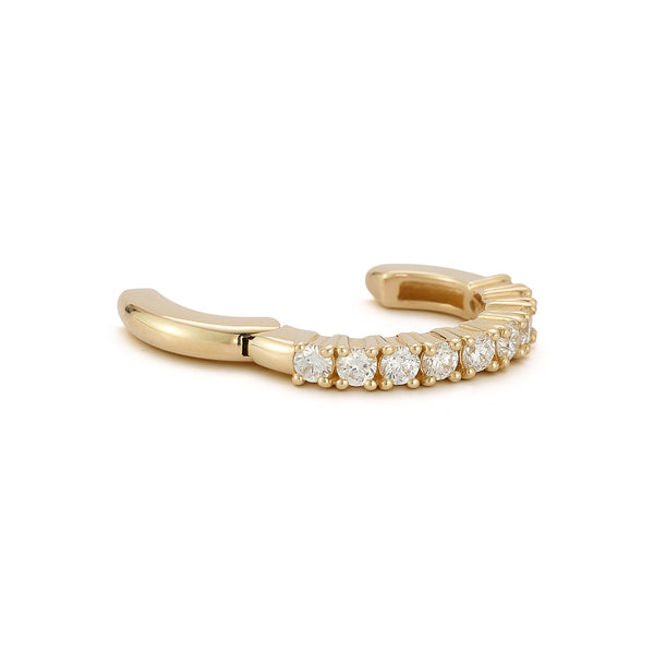Storrow 14K Gold Diamond Ear Cuff