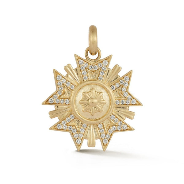 storrow 14K Gold & Diamond Florence Charm