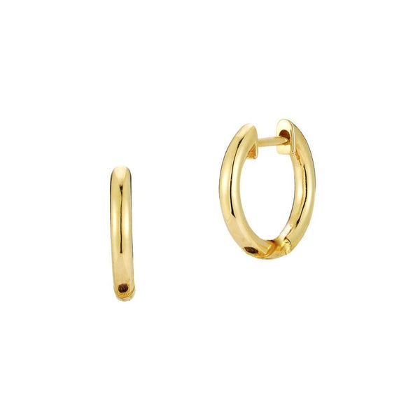 storrow 14K Gold Huggie Hoops