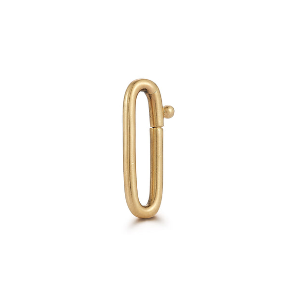 storrow 14K Gold Large Oval Clip Bail