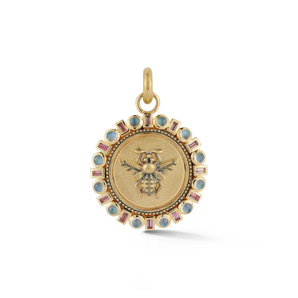 Storrow 14K Mae & Ezra Charm Necklace