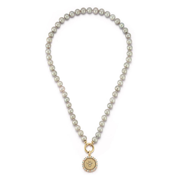 storrow 14K Mae & Ezra Charm Necklace