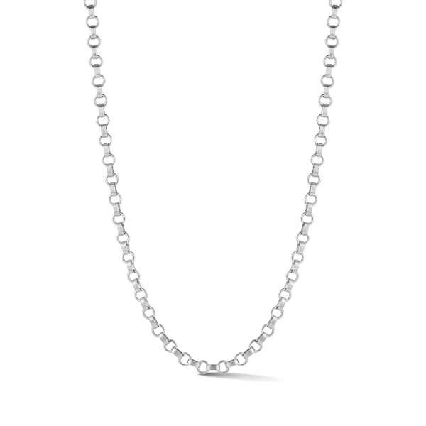 storrow 14K White Gold Book Link Everett Chain