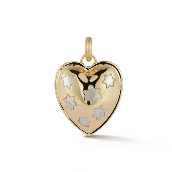 storrow 14K Yellow & White Gold Anna Heart Charm