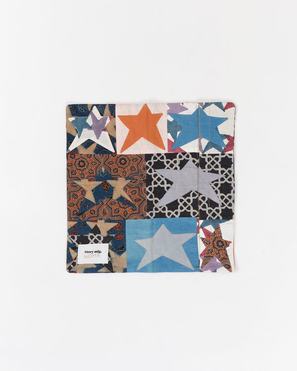 Story Mfg. Couch Cushion Cover - Star Scraps Patchwork 1