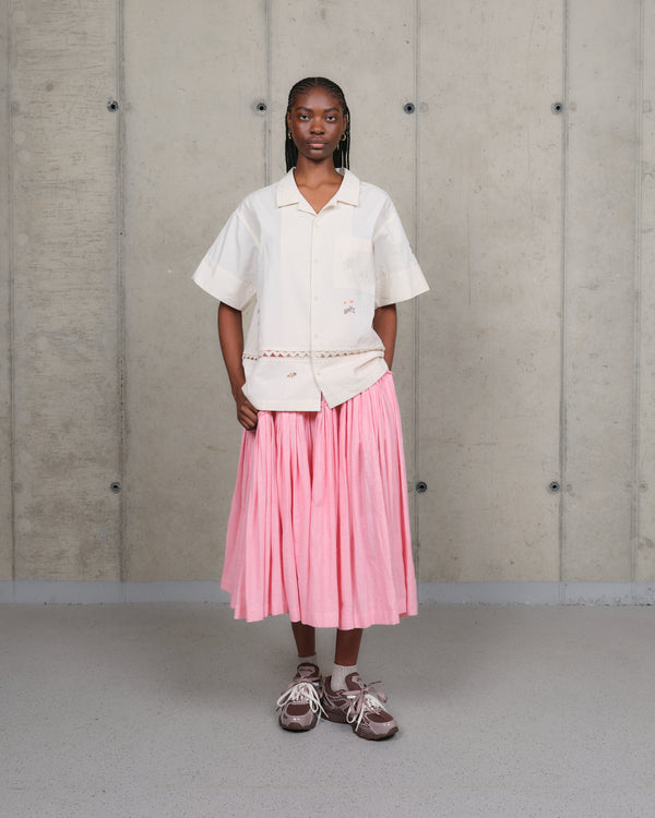 Story Mfg. Greetings Shirt SS - Interrupted Embroidery