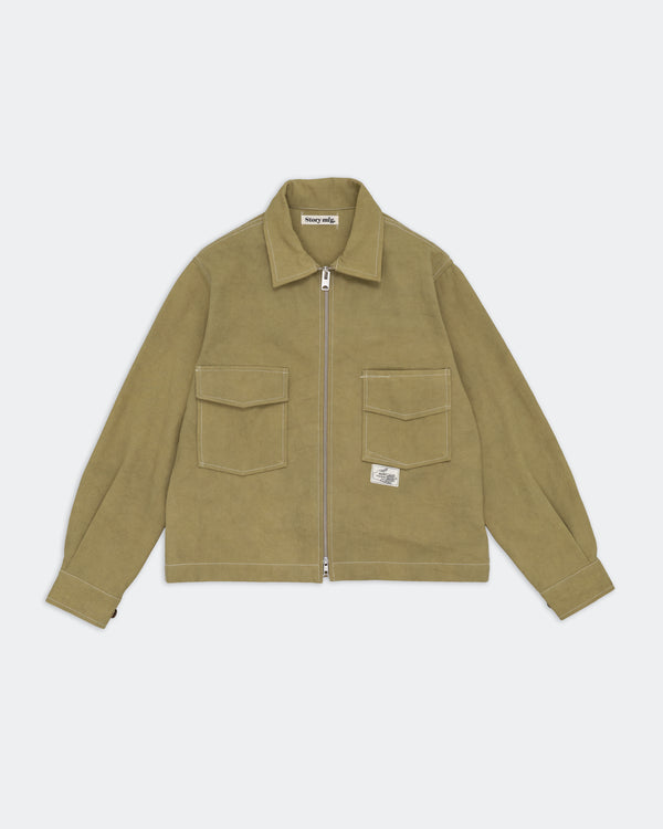 Story Mfg. 555 Jacket - Olive Wonky-Wear